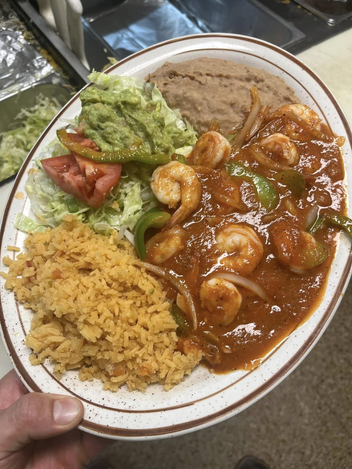 Camarones a la Diabla