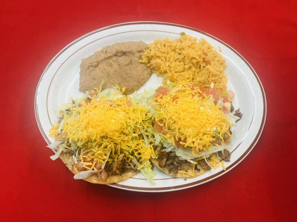 Chalupas with Meat